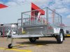 6X4 LIGHT WEIGHT BOX TRAILER 750 HOT DIP GAL TIPPER WITH CAGE 🙂🙂🙂