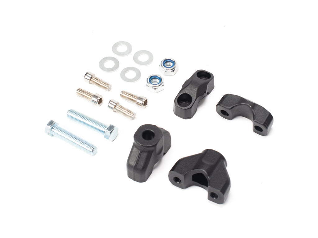 EBOX Dragster Handlebar Risers - Black