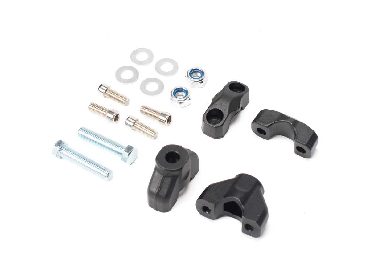 EBOX Dragster Handlebar Risers - Black