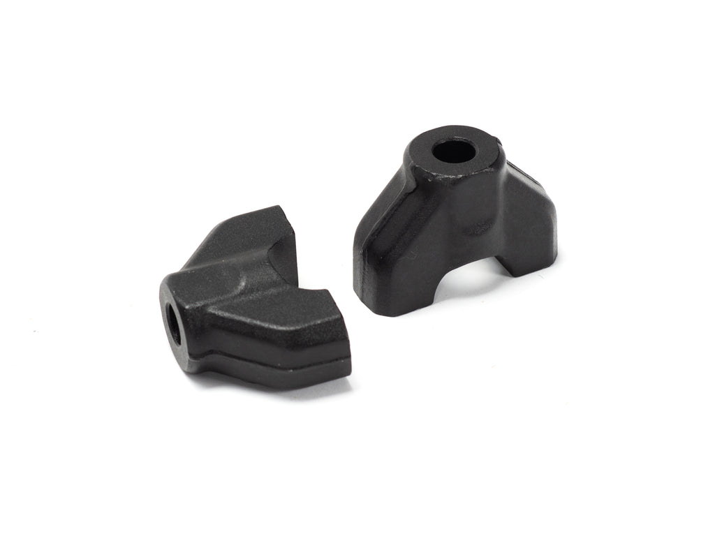 EBOX Dragster Handlebar Risers - Black