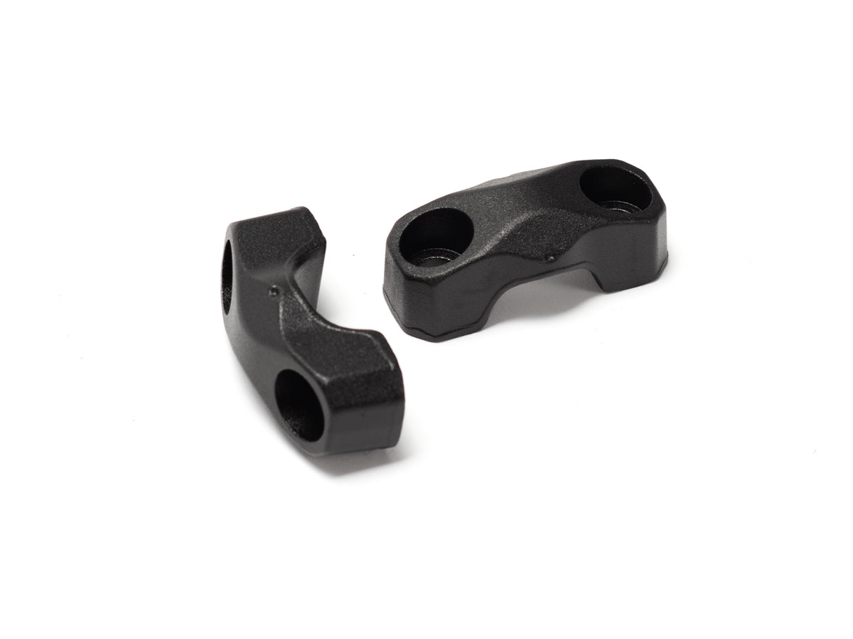 EBOX Dragster Handlebar Risers - Black