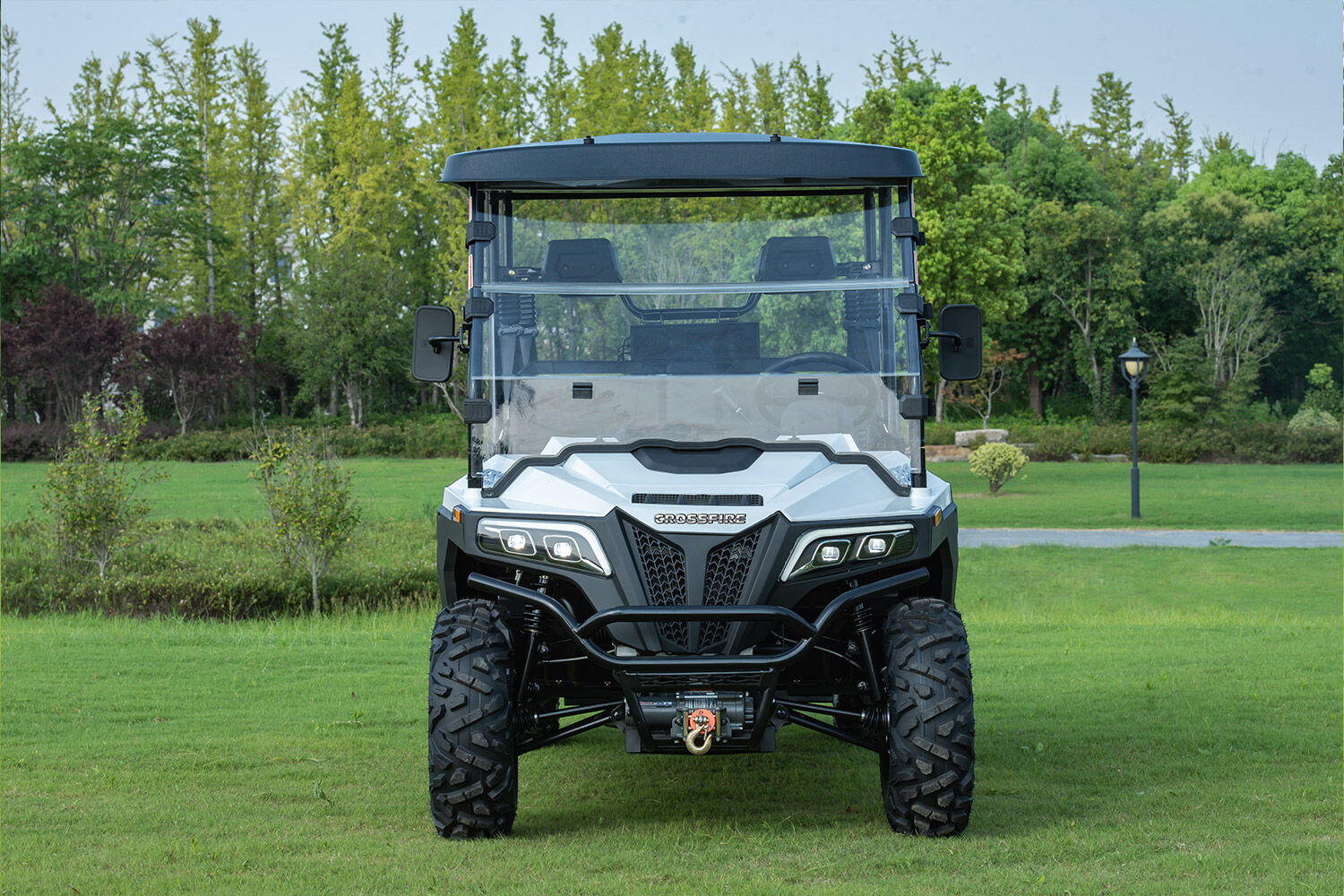 Crossfire E10 Crew – Affordable 4-Seat Electric UTV Side-by-Side for Worksites , Mining & Farms ⚡⚡⚡