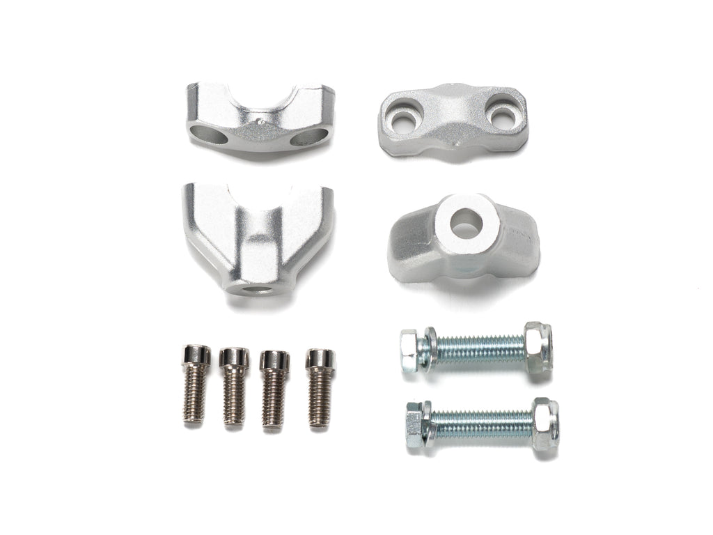 EBOX 1 & 2 Handlebar Risers - Silver