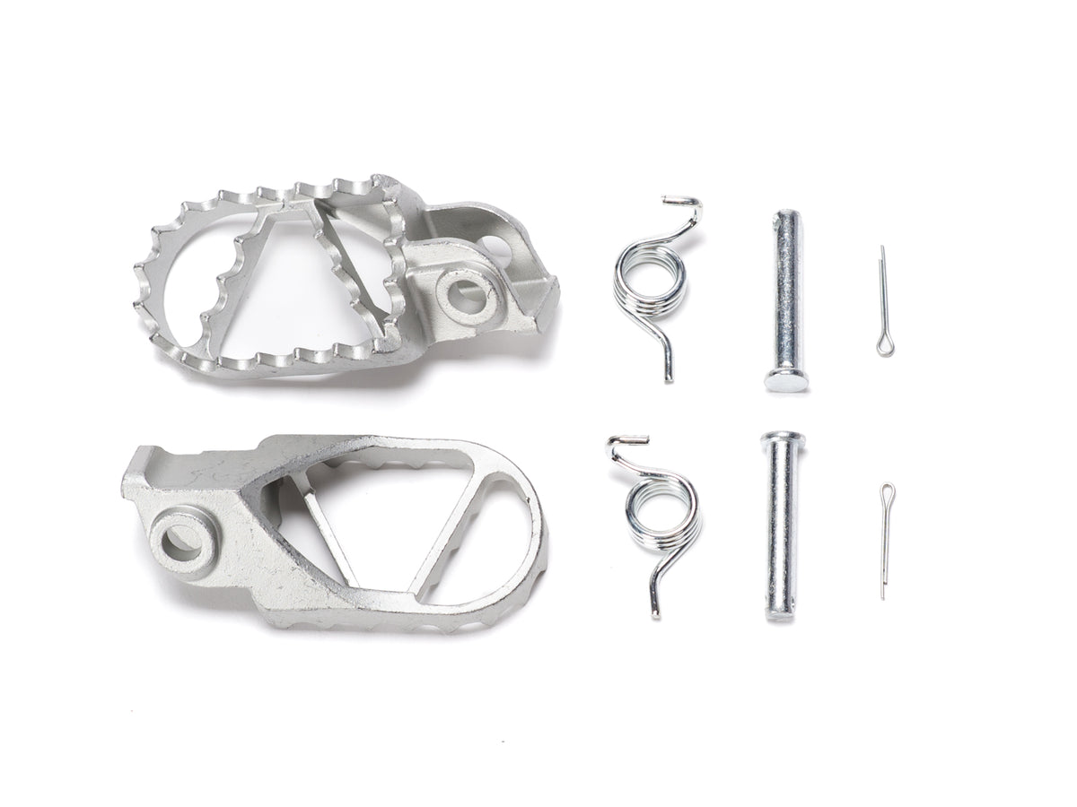EBOX Dragster Stainless Steel Foot Peg Kit
