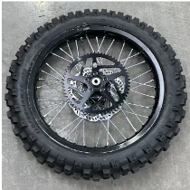 E Ride Pro SHE7020 - Rear Wheel Assembly REAR TIRE +TUBE+rim stripe+REAR Wheel Assembly+REAR brake disc+Rear wheel axel bush*2(with bolts)