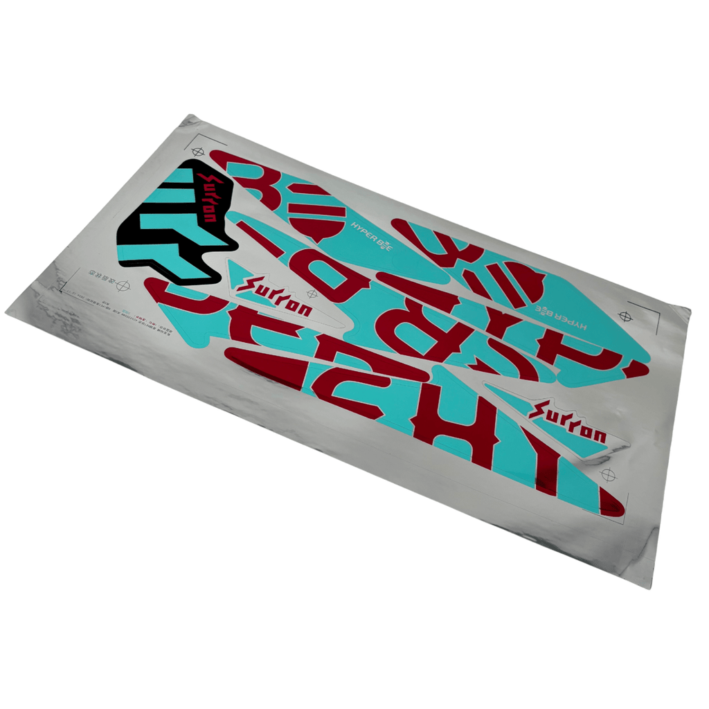 Surron Hyper Bee Decal Set (Blue & Rose Gold)