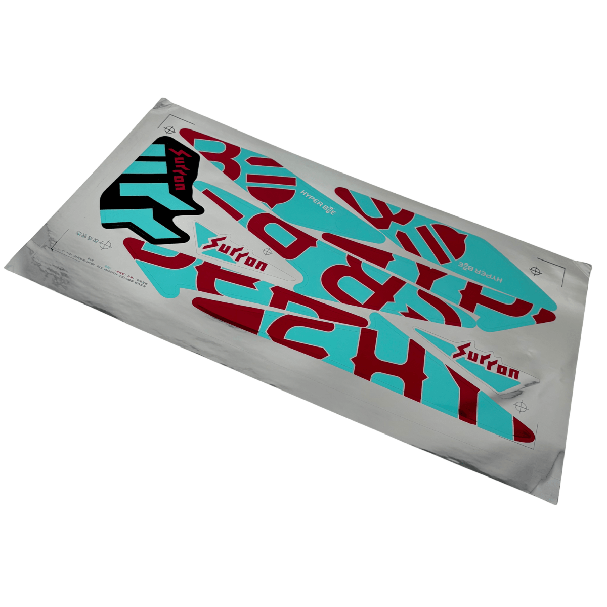 Surron Hyper Bee Decal Set (Blue & Rose Gold)