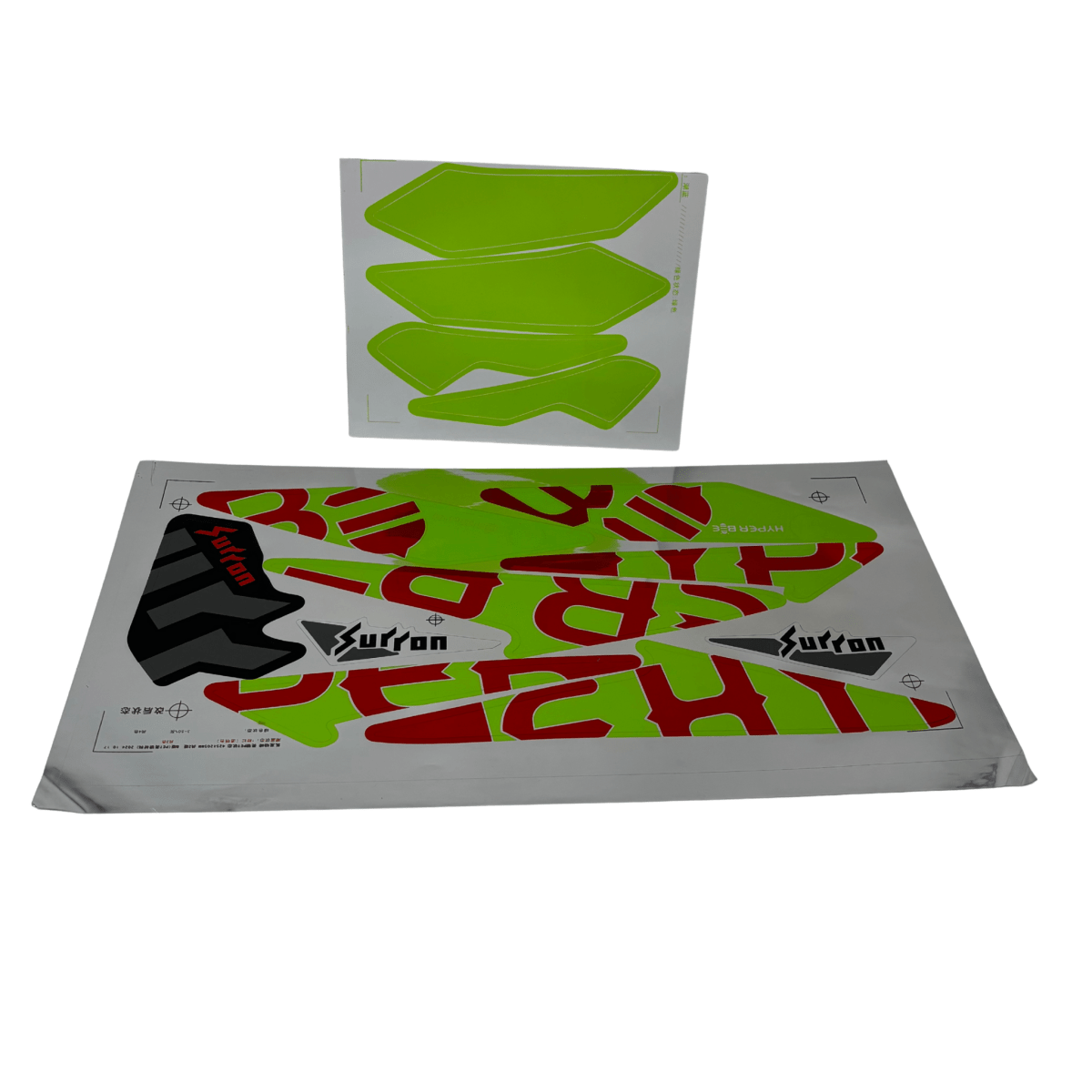 Surron Hyper Bee Decal Set (Green & Red)