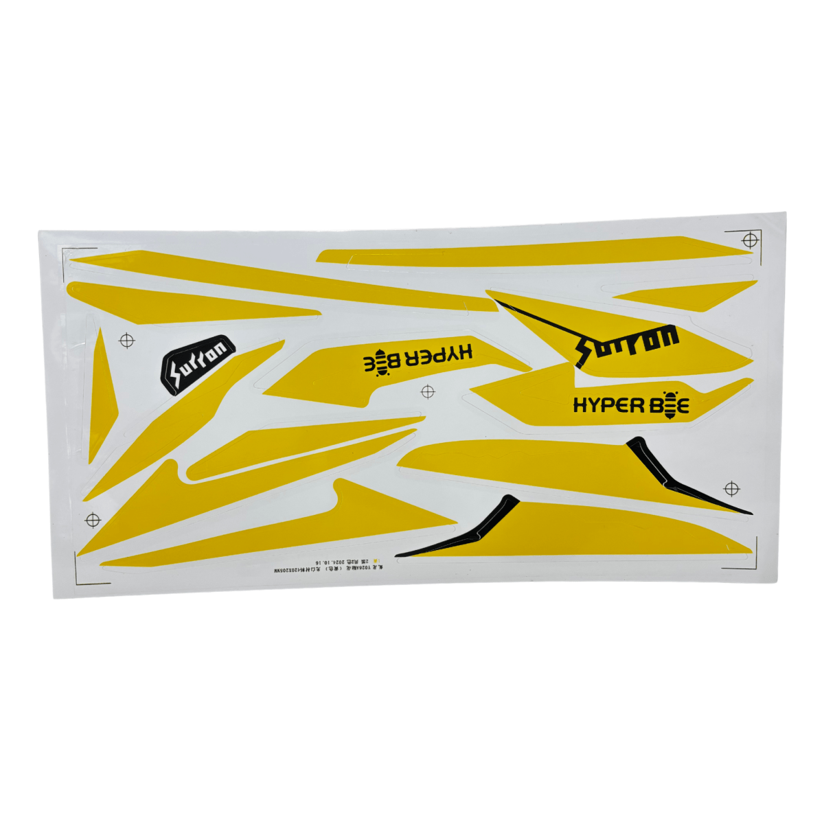 Surron Hyper Bee Decal Set (Yellow & Black), image 2