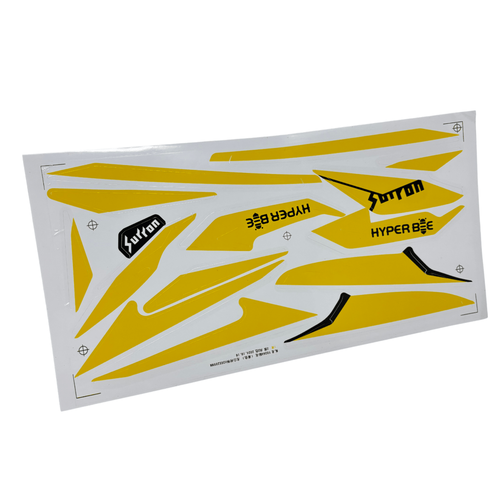 Surron Hyper Bee Decal Set (Yellow & Black)