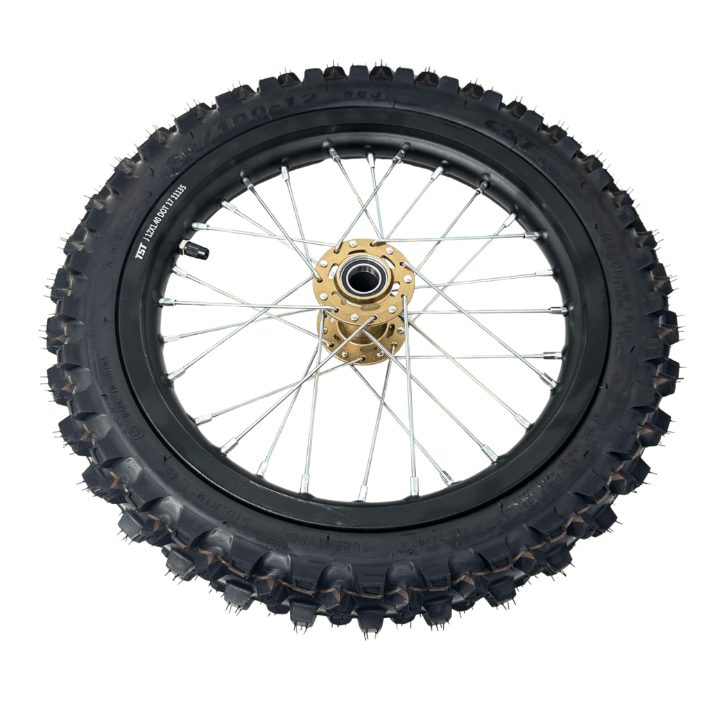 Surron Hyper Bee Front Wheel Assembly (12"), image 2