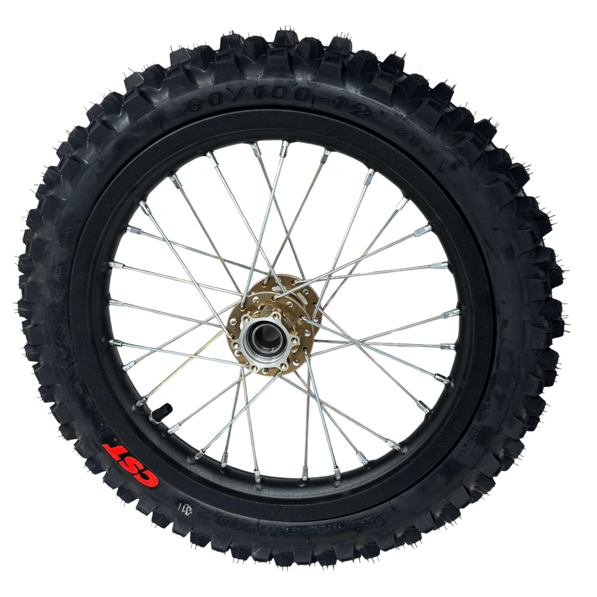 Surron Hyper Bee Front Wheel Assembly (12")