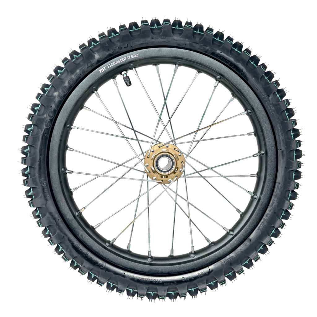 Surron Hyper Bee Front Wheel Assembly (14")