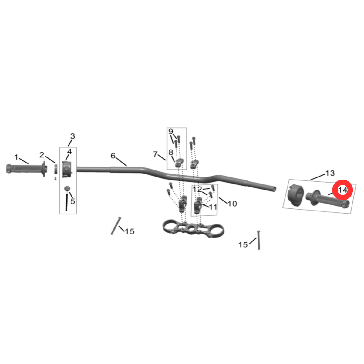 Surron Hyper Bee Handle Grip (Right), image 3
