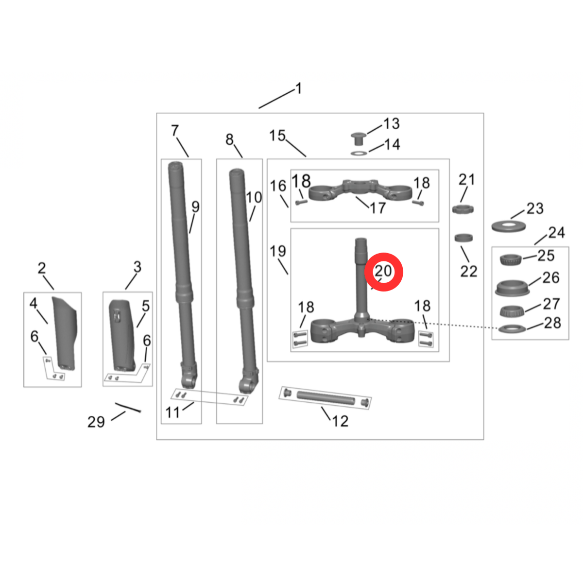 Surron Hyper Bee Steering Tube, image 3