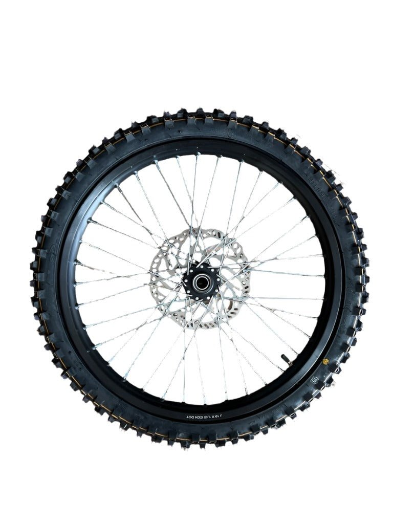 Surron Light Bee 19" Front Wheel Assembly with Brake Disc, & Tire, image 2