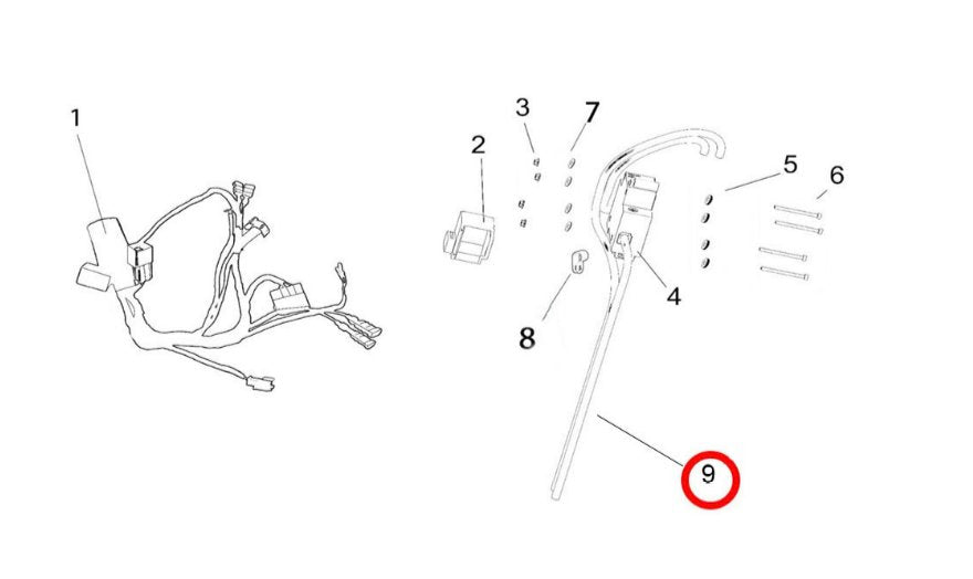 Surron Light Bee Battery Power Cable (2023 & Earlier), image 3