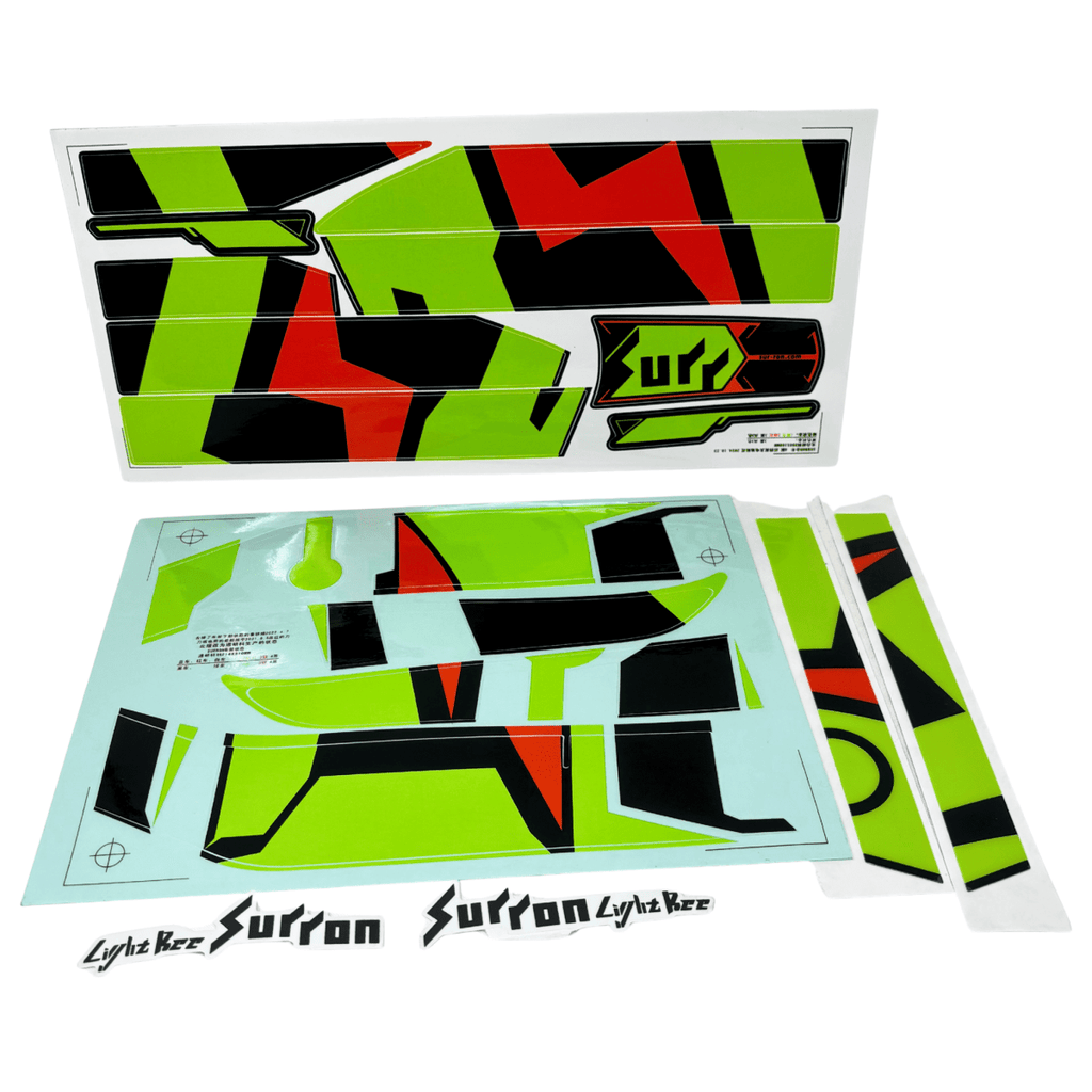 Surron Light Bee Decals/Sticker Kit - Phantom Purple Frame