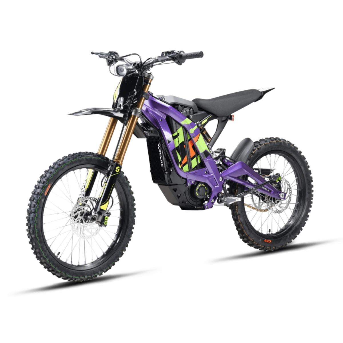 Surron Light Bee Decals/Sticker Kit - Phantom Purple Frame, image 2