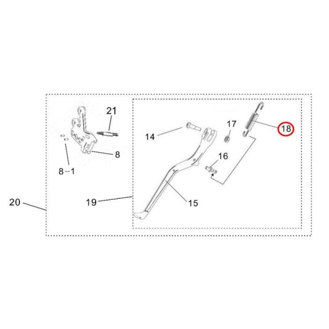 Surron Light Bee Kickstand Spring