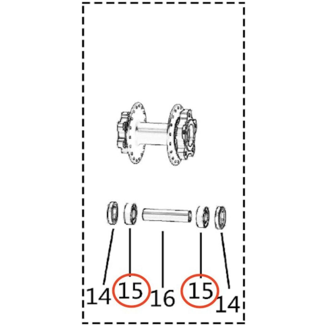 Surron Light Bee Rear Wheel Hub Bearing