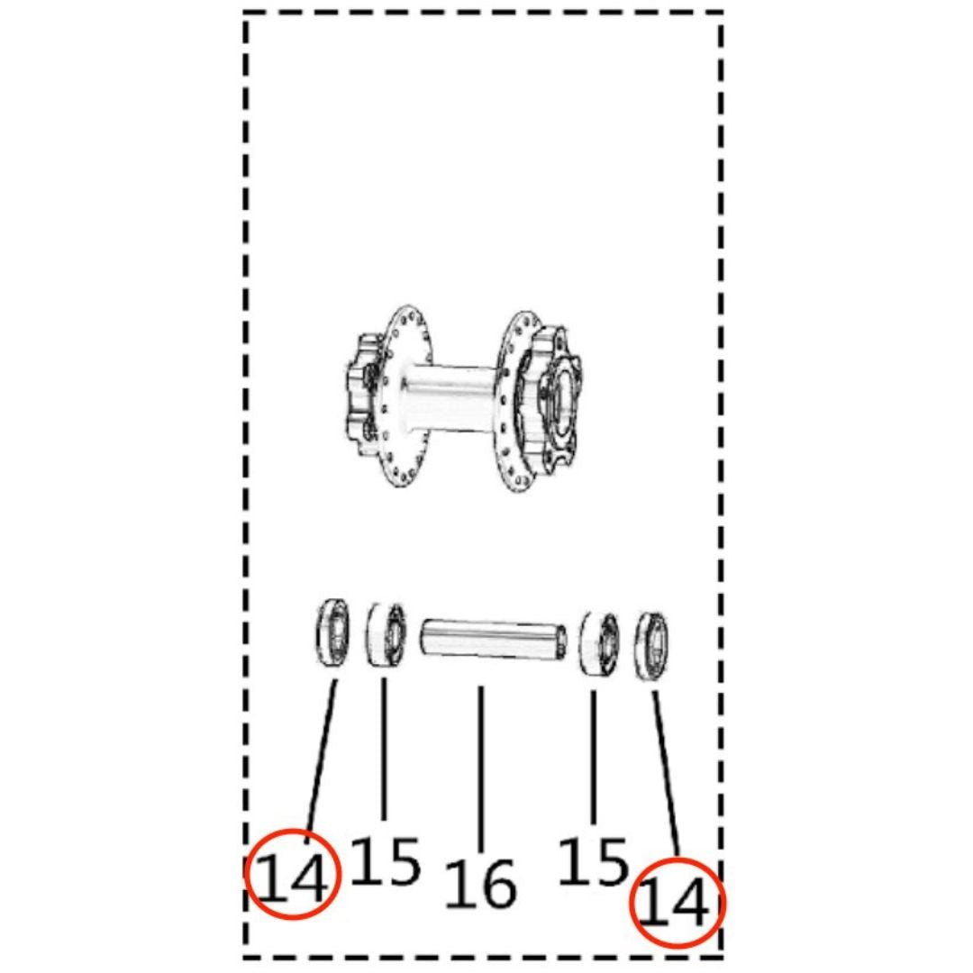 Surron Light Bee Rear Wheel Hub Oil Seal
