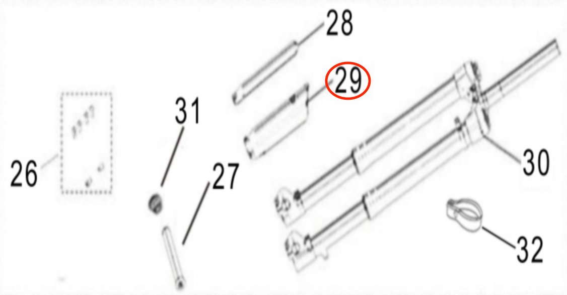 Surron Light Bee S KKE Fork Mud Guard (Left), image 2