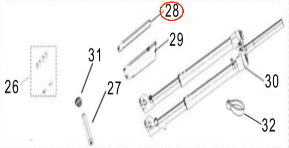 Surron Light Bee S KKE Fork Mud Guard (Right), image 2