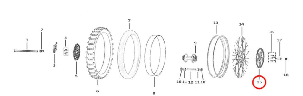 Surron Light Bee Sprocket (48T, 2025 & Earlier), image 2