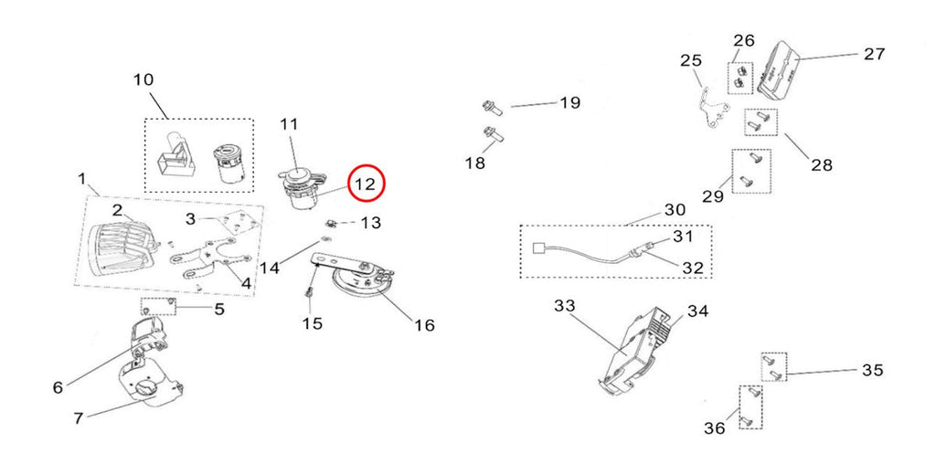 Surron USB Charging Port, image 3