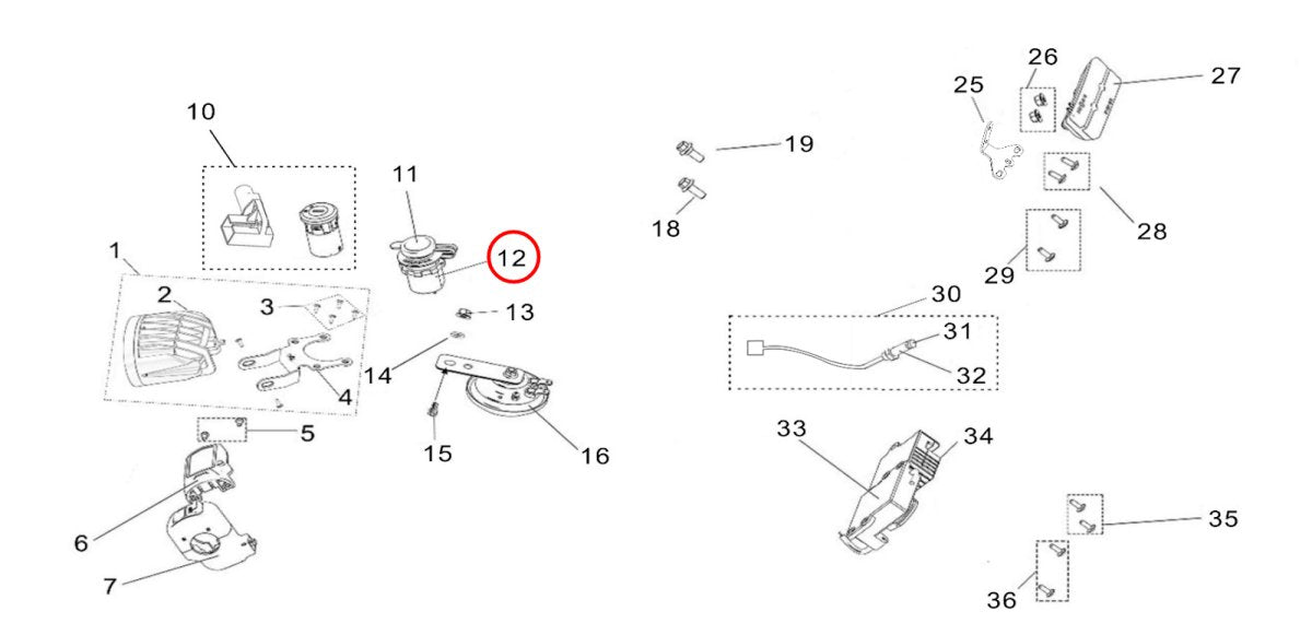 Surron USB Charging Port, image 3