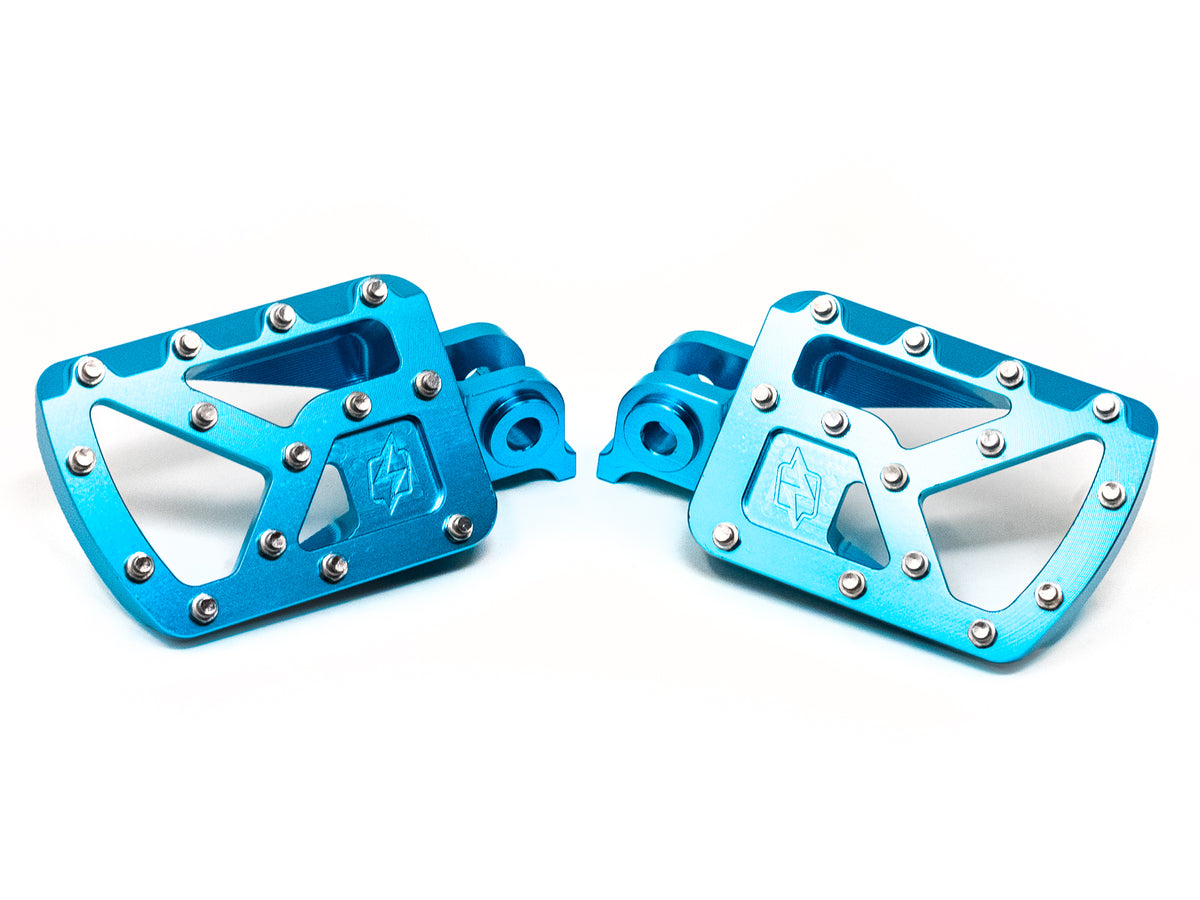 Megalith Foot Pegs for EBOX & Dragster - Blue
