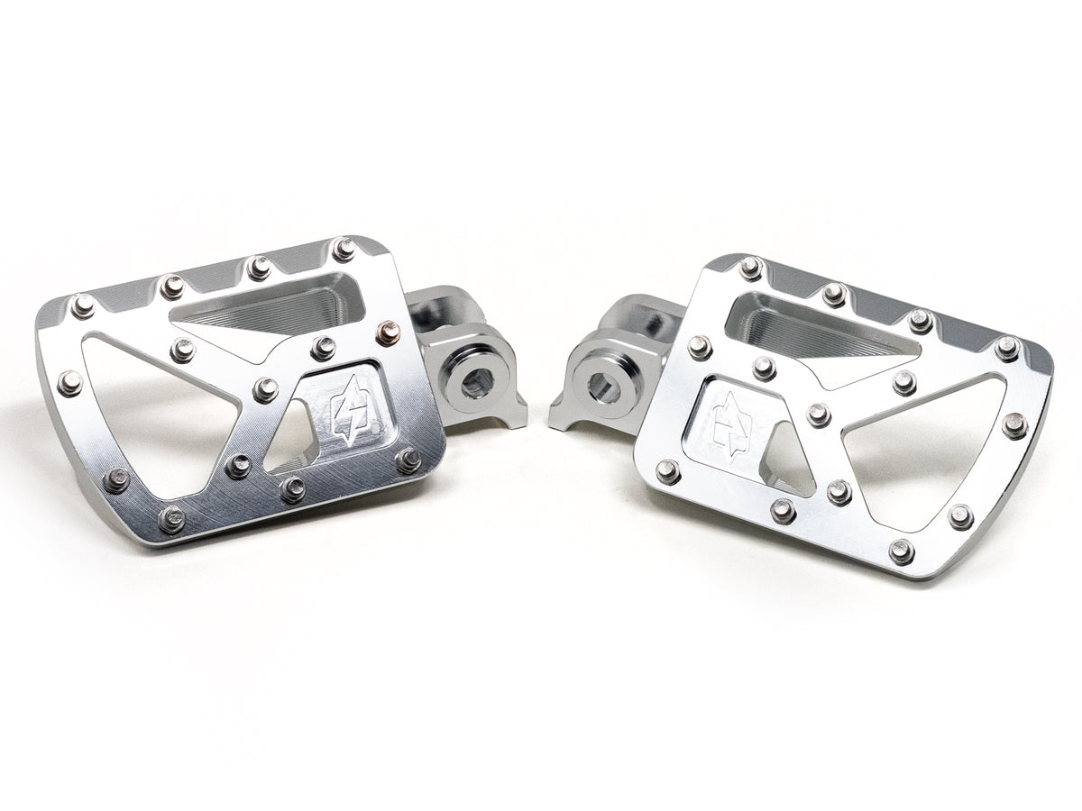 Megalith Foot Pegs for EBOX & Dragster - Silver