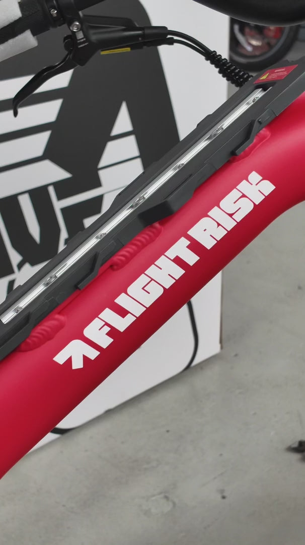 FLIGHT RISK FR666 CRUISER FAT TYRE E-BIKE ⚡⚡⚡