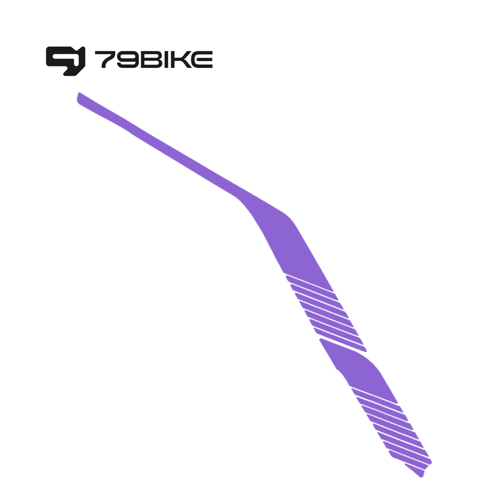 79Bike Falcon Pro Stickers, Purple