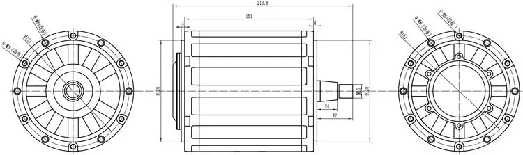 QS120 Motor - product view 3