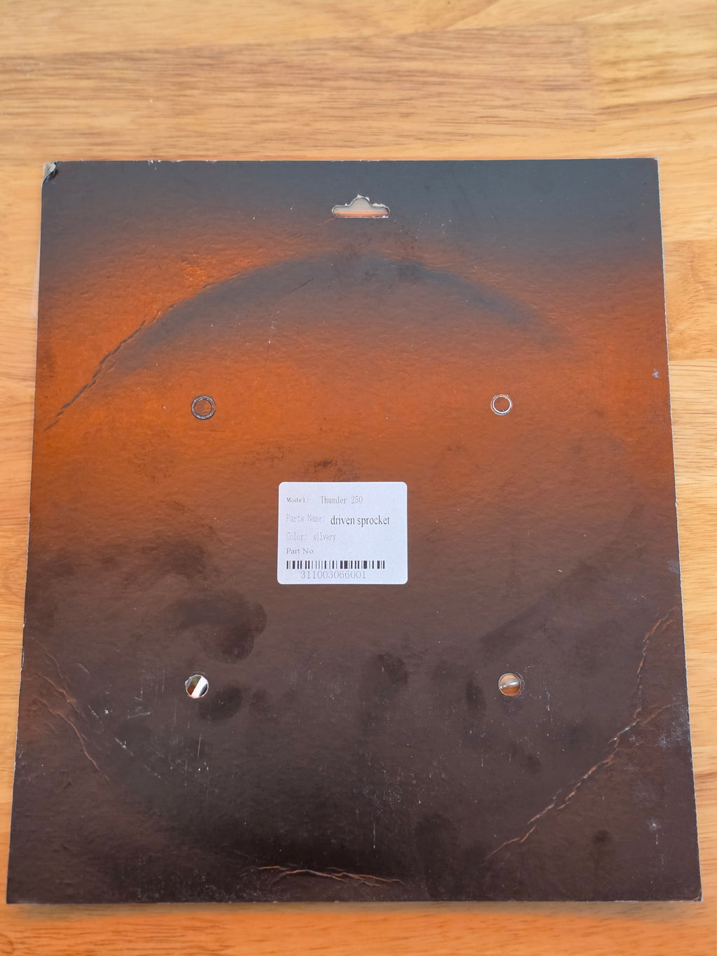 APOLLO THUNDER 250 REAR SPROCKET