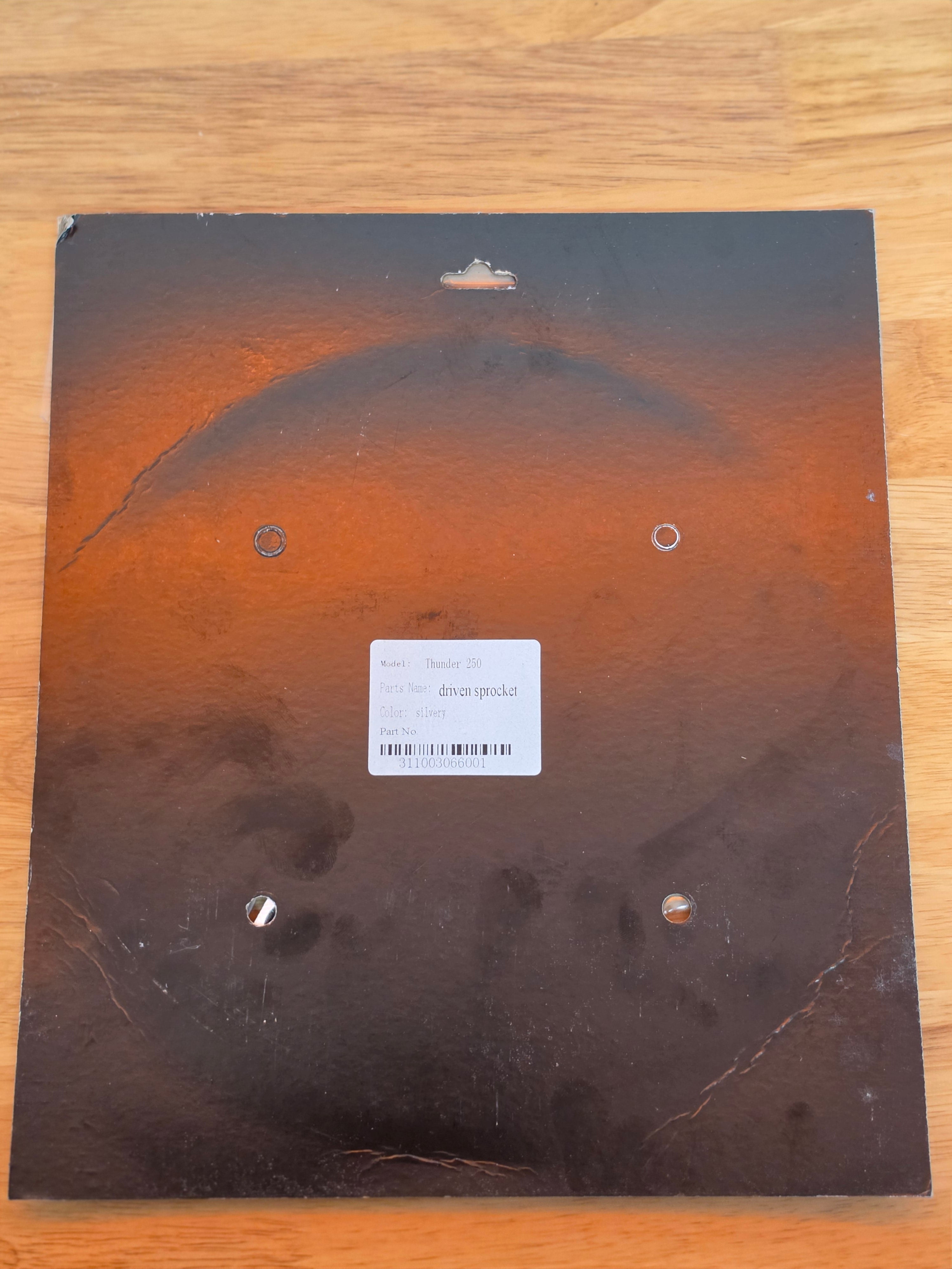 APOLLO THUNDER 250 REAR SPROCKET