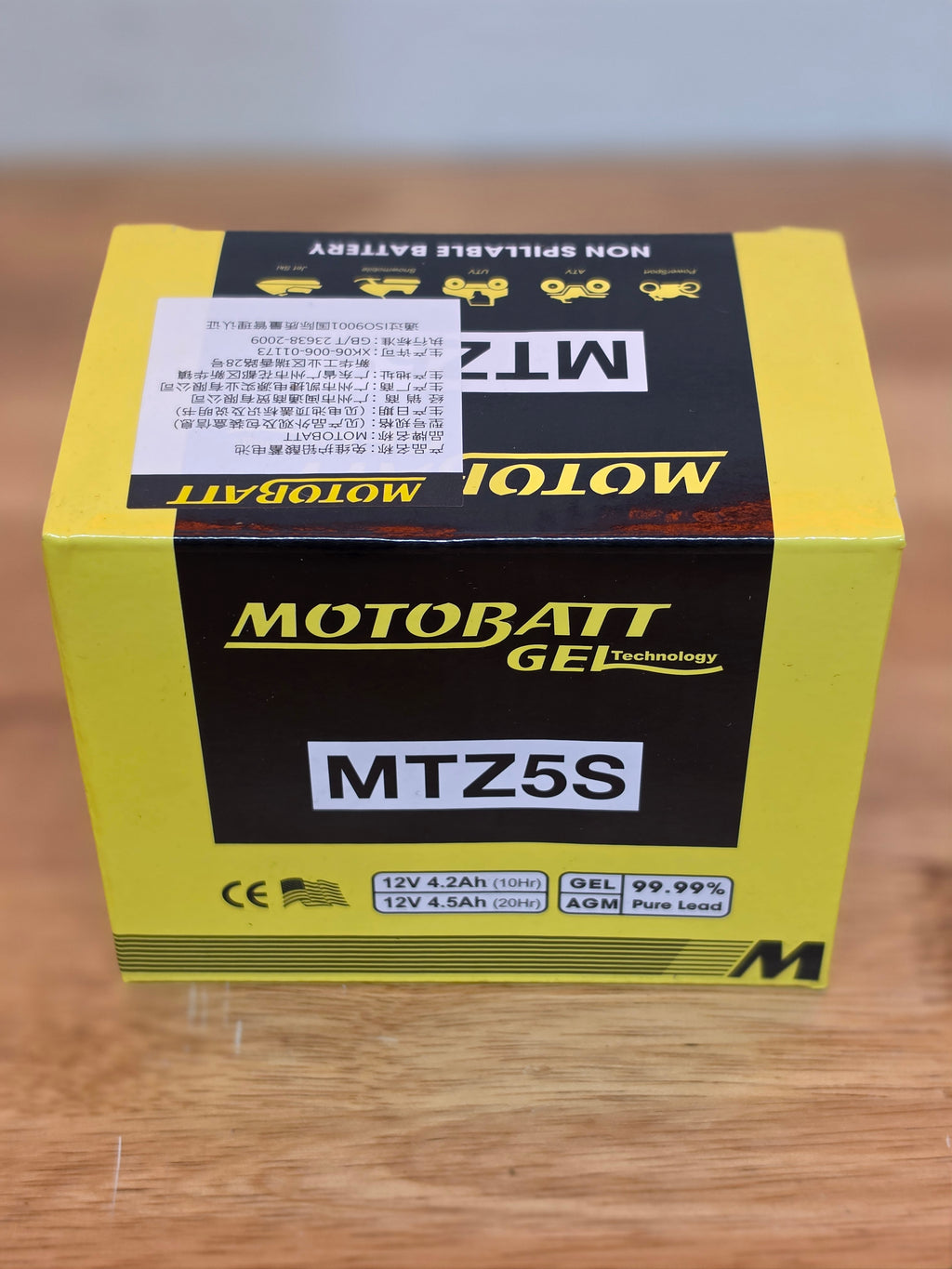 MotoBatt MTZ5S 12V 4.2AH Battery ⚡️⚡️⚡️