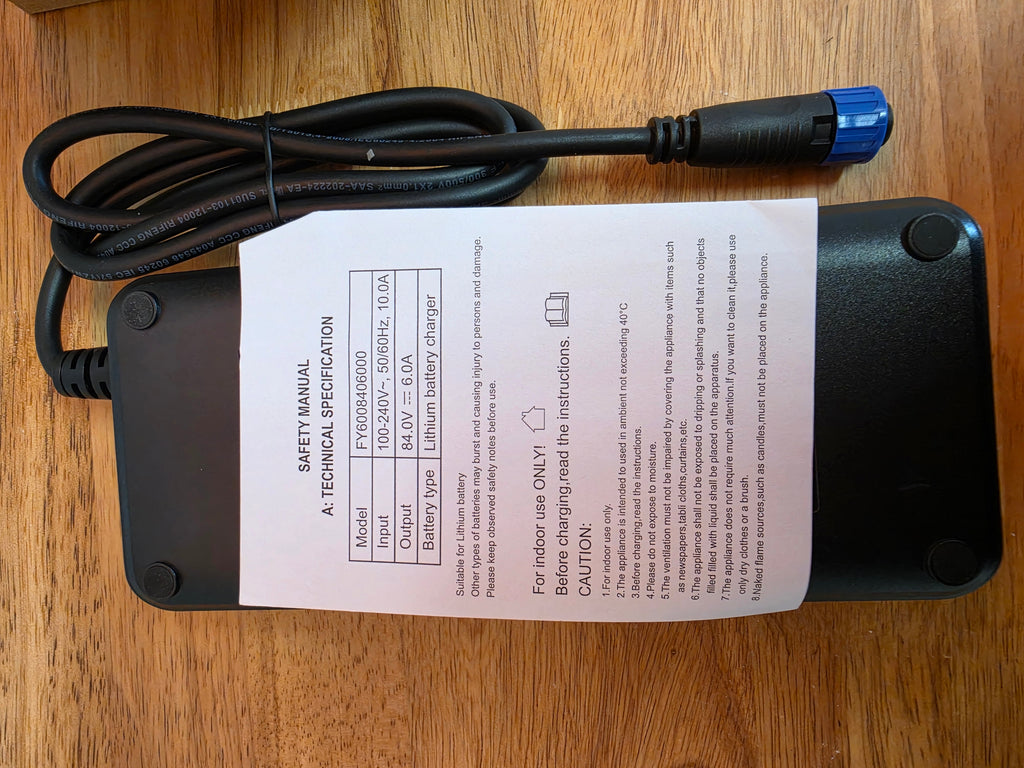 EBOX 84V 6AH CHARGER TO SUIT 72V BIKE ⚡️⚡️⚡️