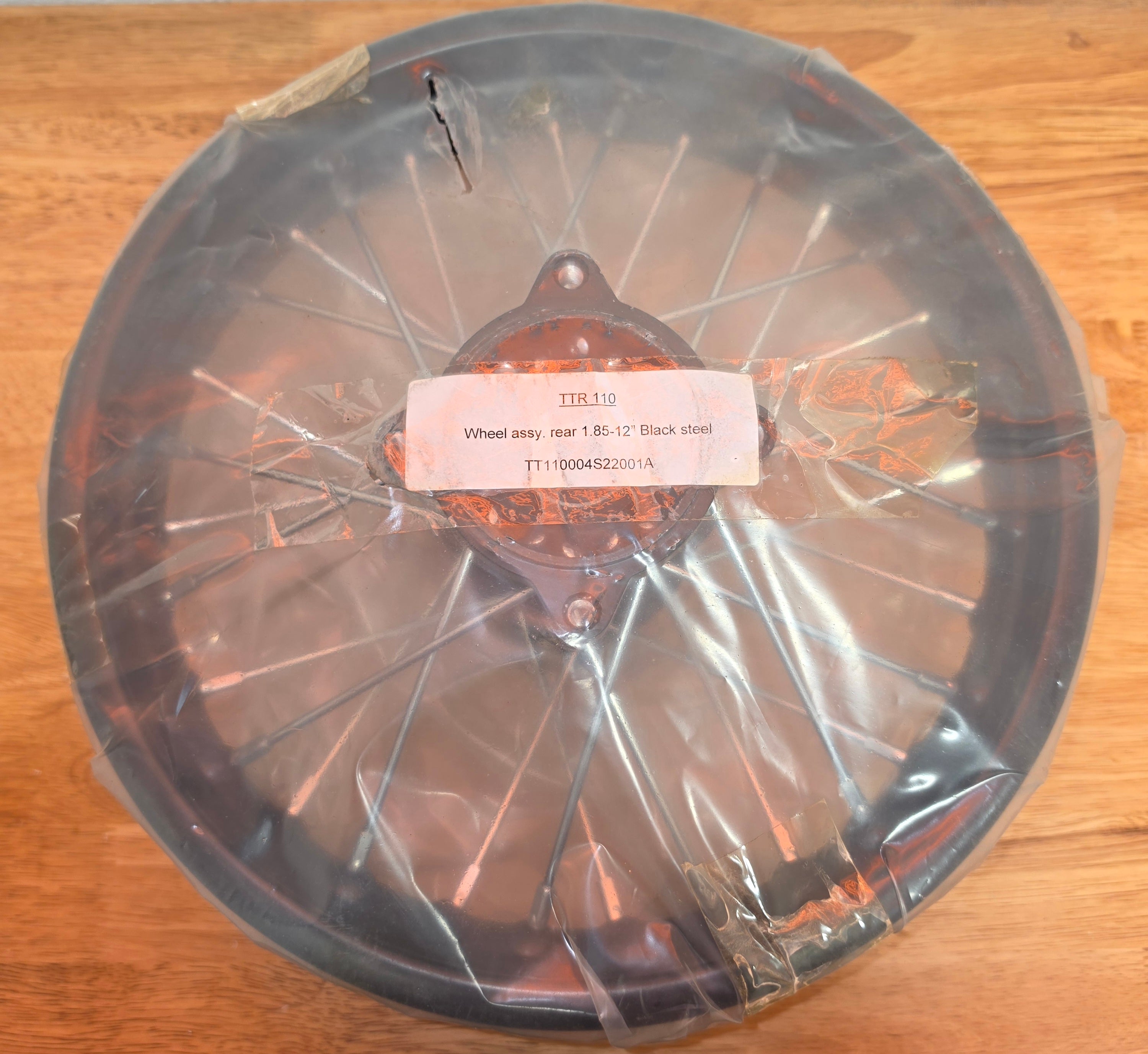 Zuma TTR110 REAR RIM 12"