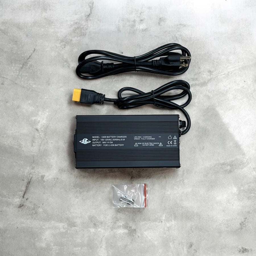 E&C 72v 5A Charger ETM RTR
