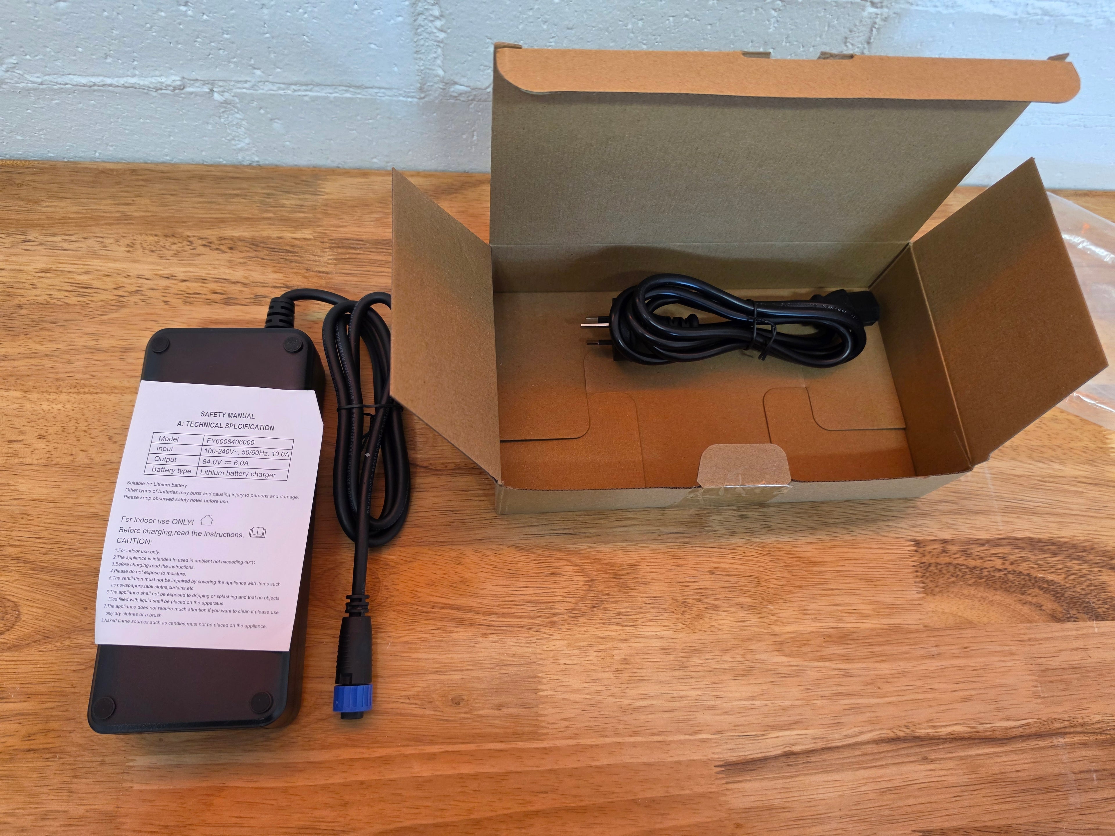 EBOX 84V 6AH CHARGER TO SUIT 72V BIKE ⚡️⚡️⚡️