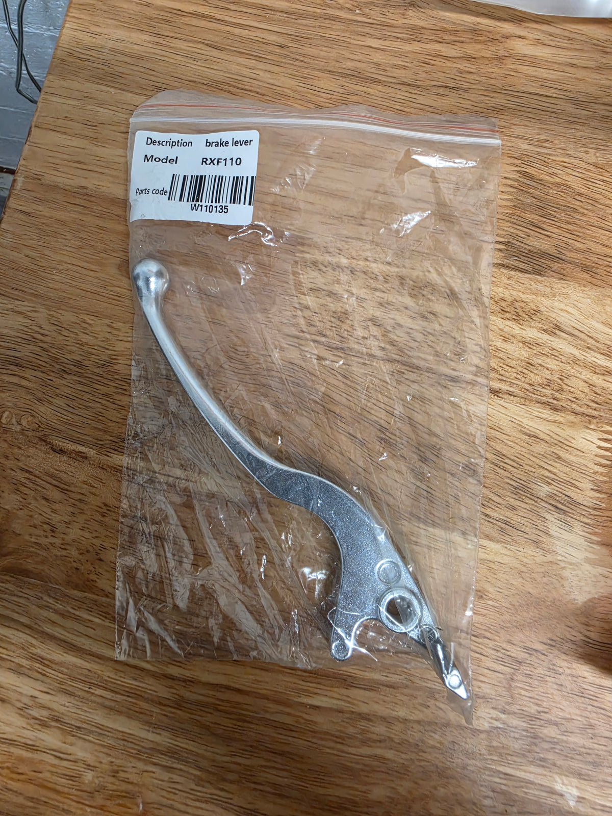 RXF JUNIOR 110 BRAKE LEVER