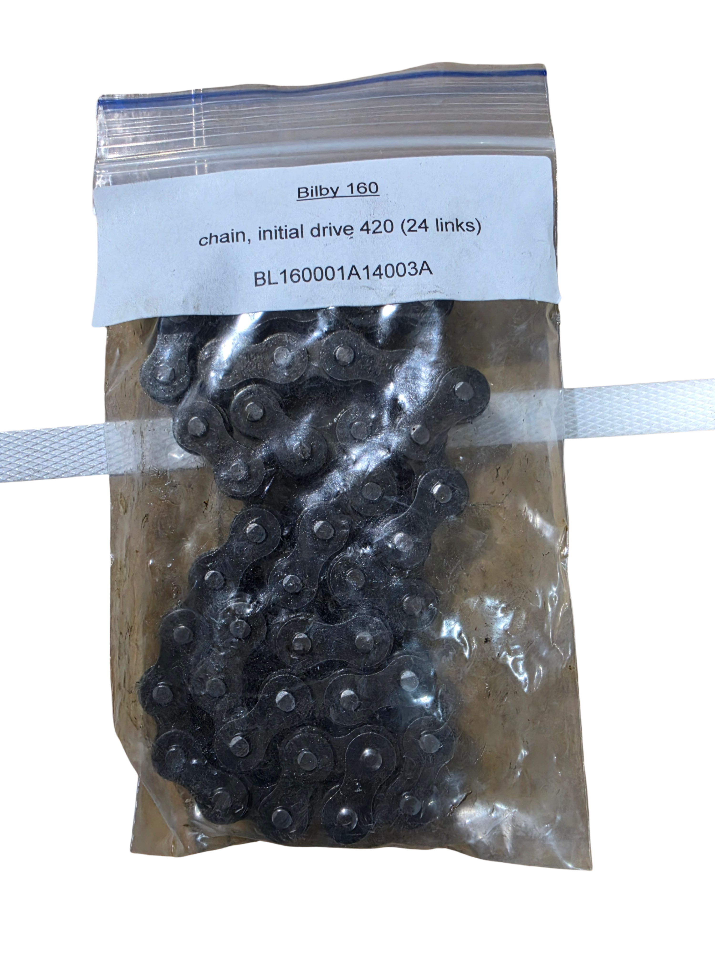 Zuma Bilby 160 Chain (Initial Drive) 420 (24 Links) BL160001A14003A