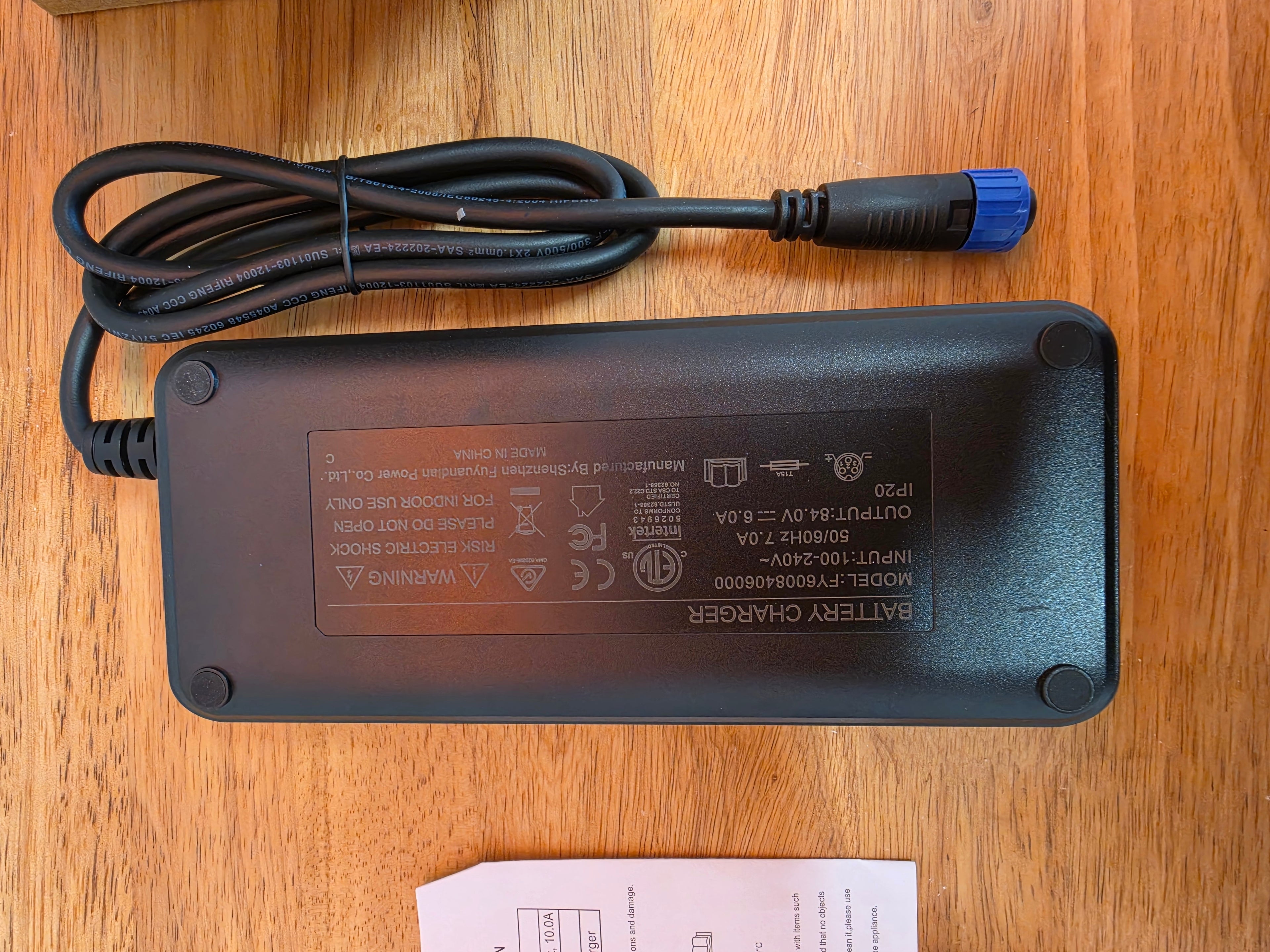 EBOX 84V 6AH CHARGER TO SUIT 72V BIKE ⚡️⚡️⚡️