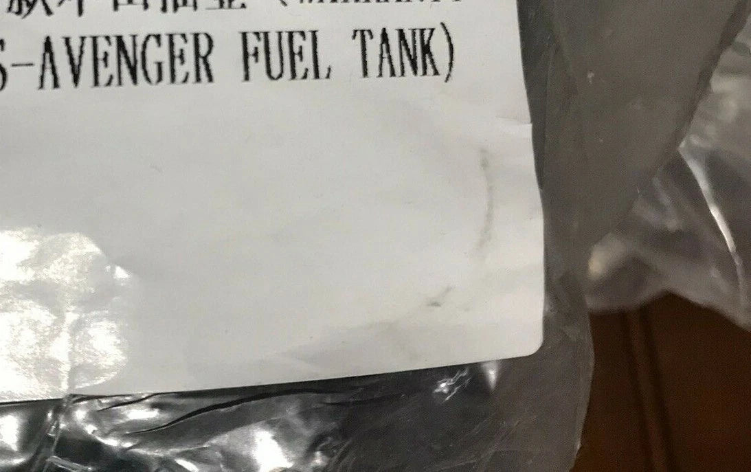 Atomik Avenger 125cc 140cc 150cc 160cc Plastic Petrol Tank Tap & Cap