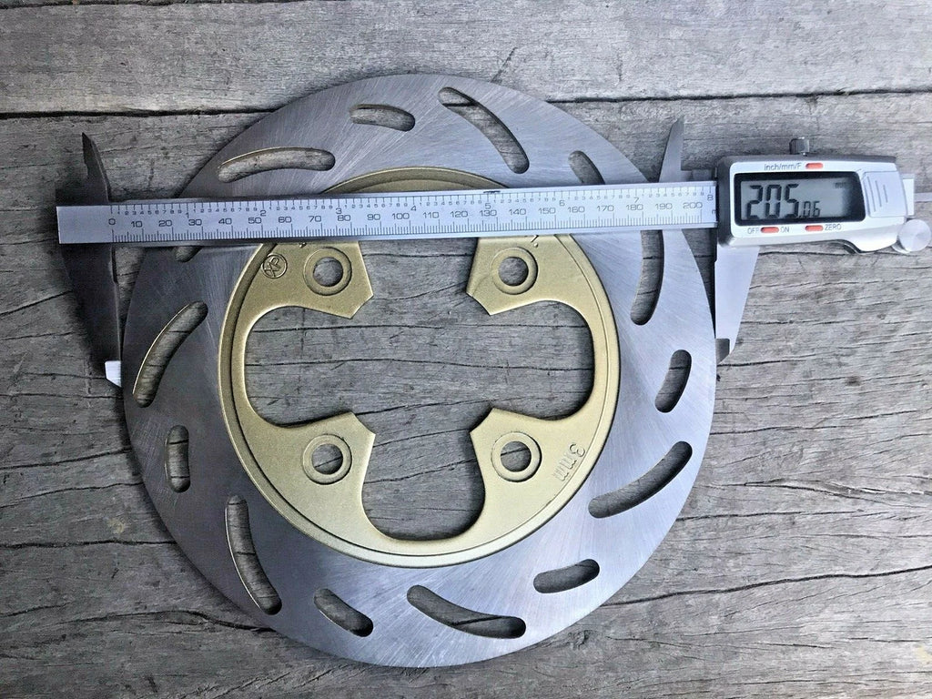 Atomik Mastiff 125cc 155cc Brake Disk 205mm Width 4 Stud