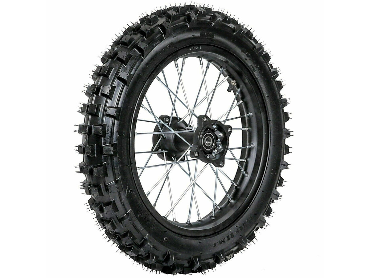 12" Rear Complete Wheel, Fit 15mm Axle