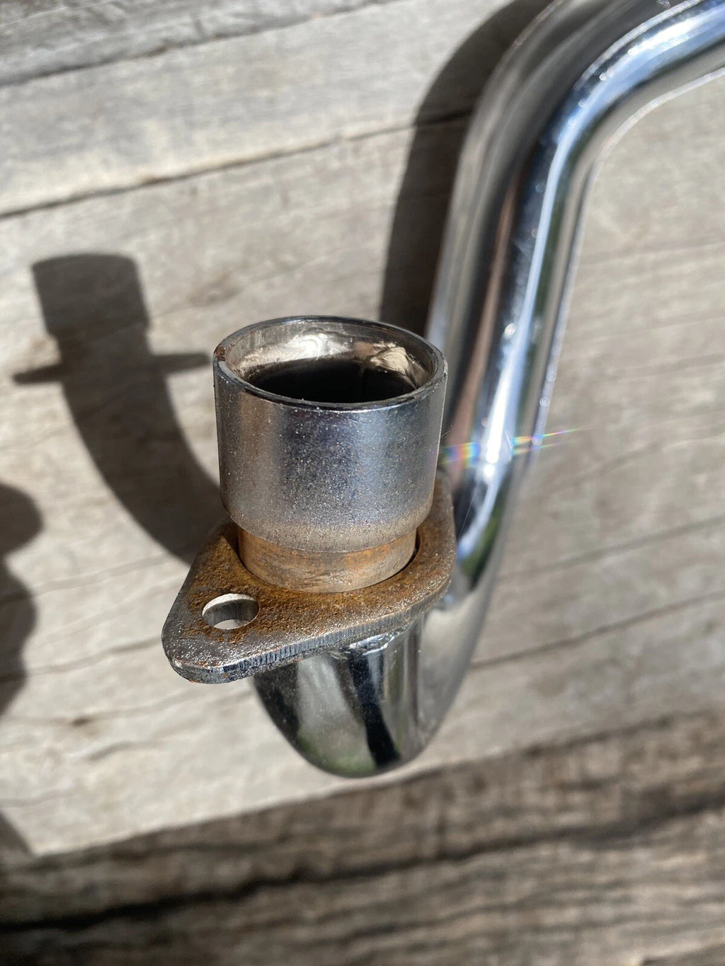Atomik Nitrous Mid 125cc Exhaust Pipe